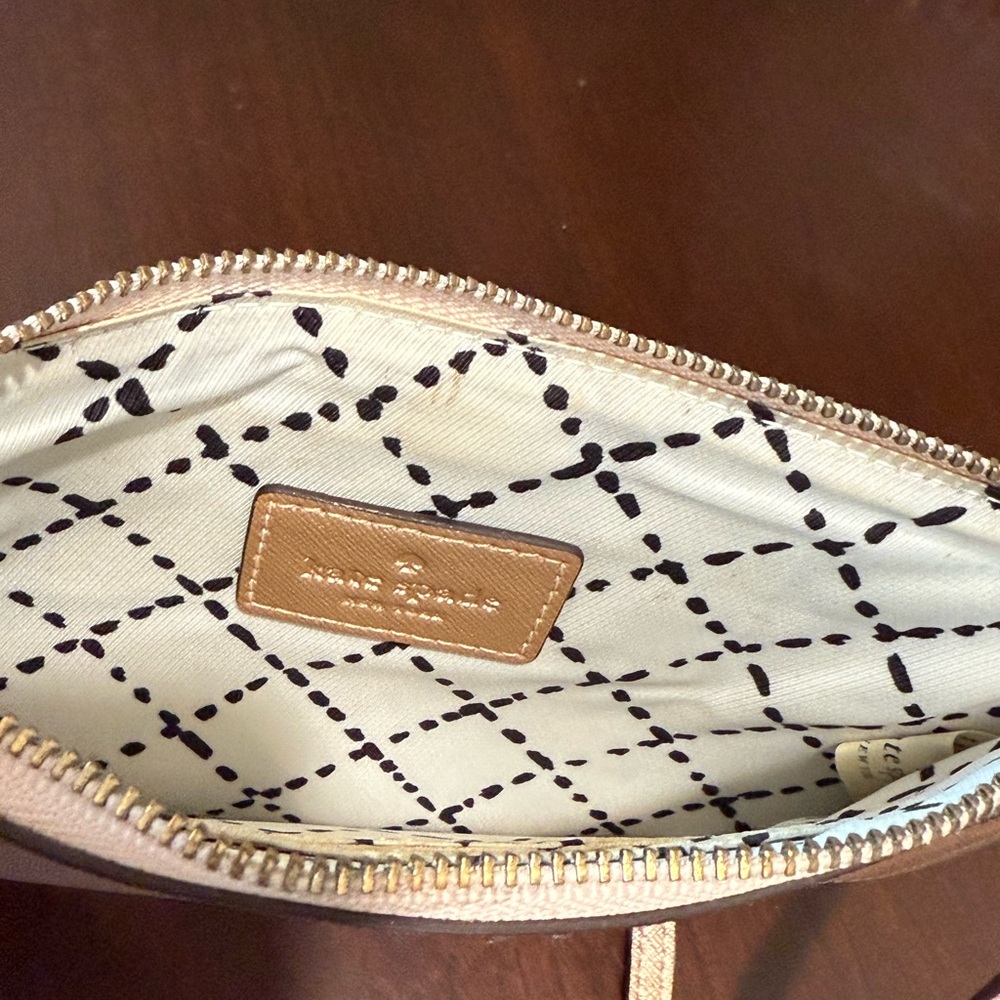 Kate Spade Rose Gold Wristlet Clutch - Picture 4 of 4
